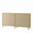 70" Rattan Buffet Cabinet With Storage, 4-Door Sideboard Buffet Cabinet With Adjustable Shelves For Kitchen, Living Room And Dining Room, Easy Assembly-1205150806