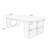 Tan Rectangular Solid Wood desk-1029139943