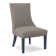 Chaise d'appoint rembourrée Tuxedo