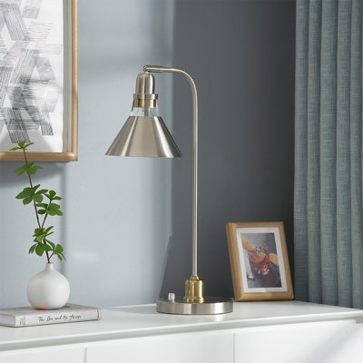 Lampe de table en métal Bowlby