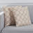 Sophie Geometric Feather Linen Reversible Throw Pillow