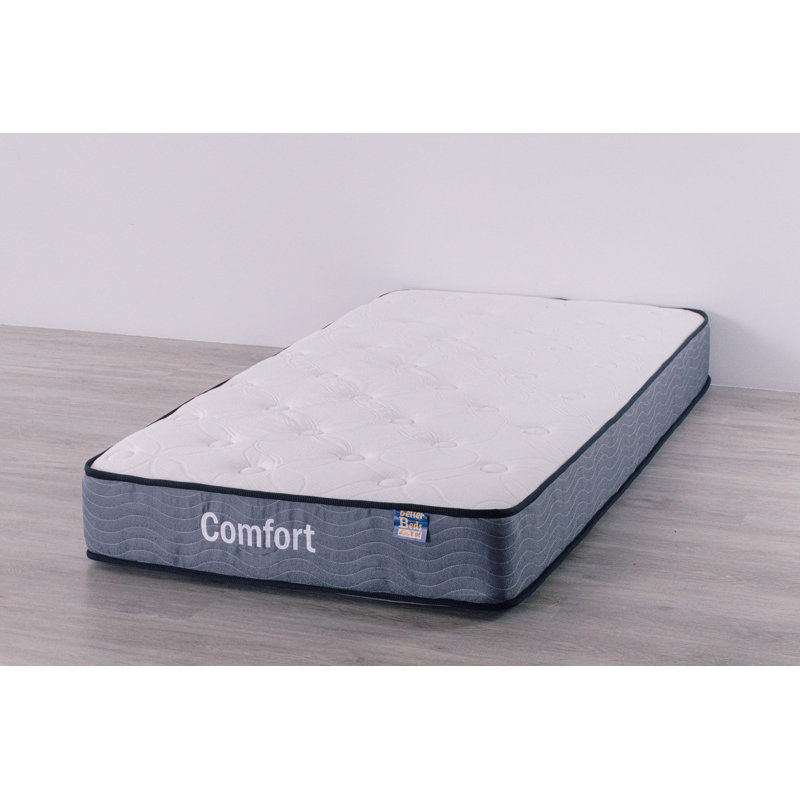 8" Pocket Coil Quilted Spring Mattress, Twin