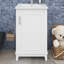 Ensemble de meuble-lavabo moderne 20 "avec lavabo en céramique et 1 armoire-1119426814