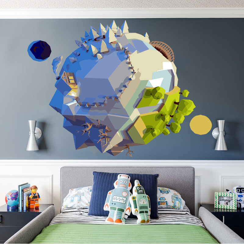 Astrology & Stars Wall Decal, 46" H x 58" W