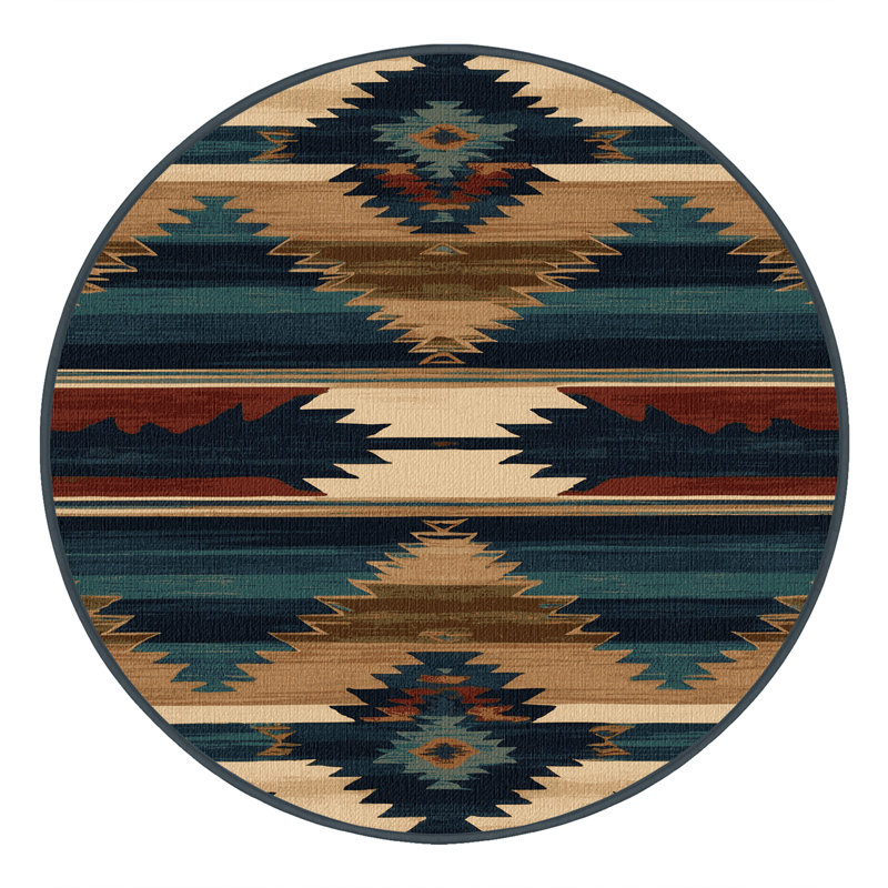  Tapis lavable Mesa and Butte Southwestern, Rectangulaire 3 pi x 5 pi