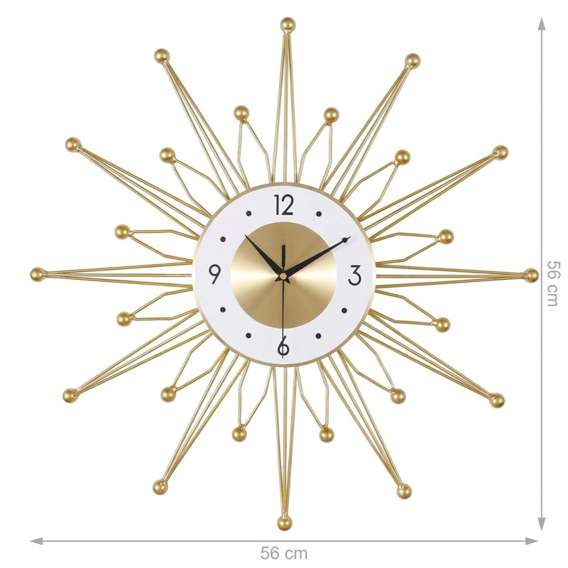 Iron Analogue Wall Clock