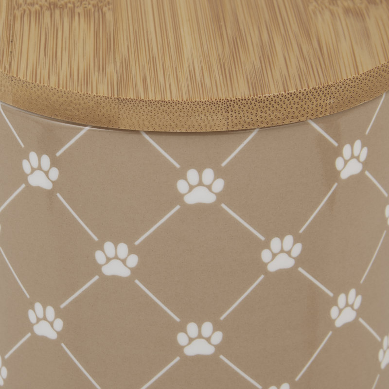 Ceramic / Porcelain Jar, Taupe