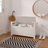 Jayace Toy Box Chest, Toy Storage bench with Cushion Seat-796154168