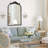 Baroque Style Metal Arched Wall Mirror, Decorative Mirror-1504780389-1504780392