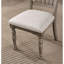 Chaises d'appoint de style transitionnel 2 pièces