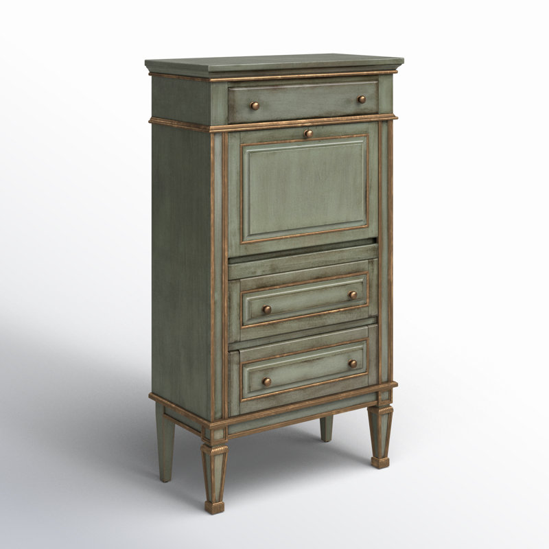 Chubbuck Armoire Desk, Green