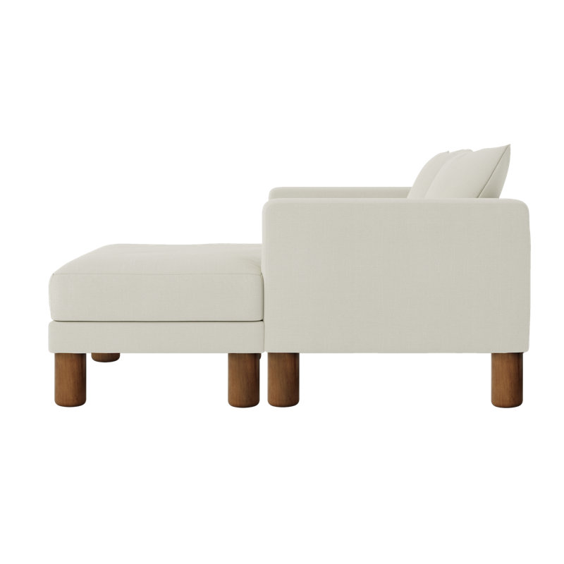Canapé modulaire Essential, Oat Upcycled Poly, Cylinder
