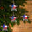 Metal Rustic Texas Star Ornament Lone Star 3D Map Christmas Tree or Wall Hanging Gift Idea