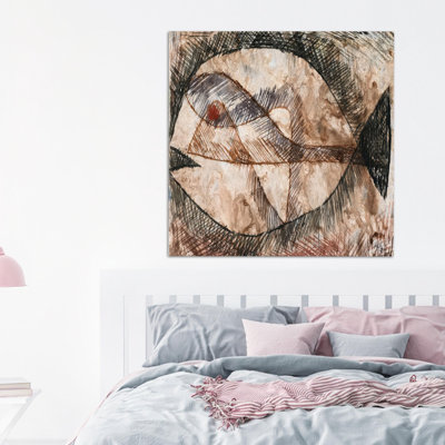 Boho Style Abstract Fish Wall Decor For Modern Interiors Made From Tempered Glass Personalized Reproduction Art Ideal For Adorning Your Space