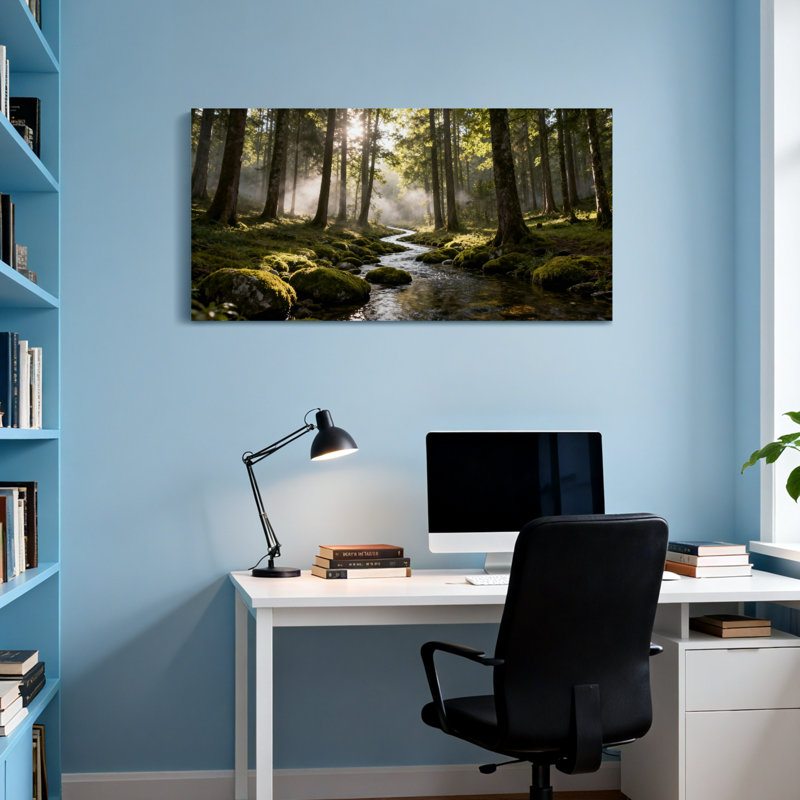 Paysage et nature, H 16 po x l 32 po