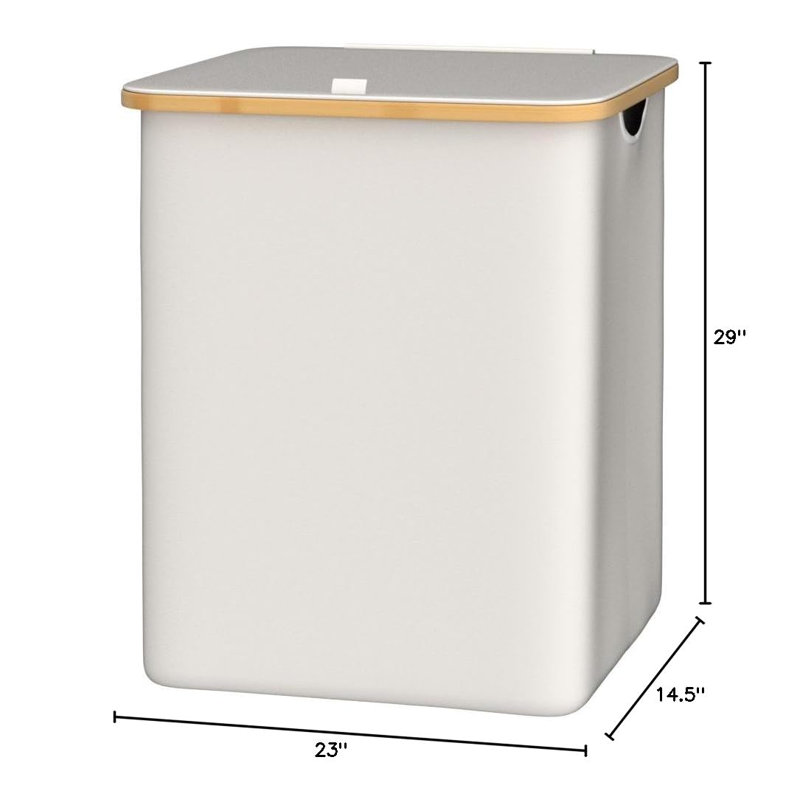 Hampers For Laundry Basket With Lid, 160L Extra Large Laundry Hamper 3 Section Dirty Clothes Hampers For Laundry Divided Laundry Basket Organizer For Bedroom,Laundry Room, Dirty Clothing Hamper, Beige