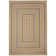 Mason-Jax Geometric Machine Woven Polypropylene Indoor / Outdoor Area Rug in Navy/Brown