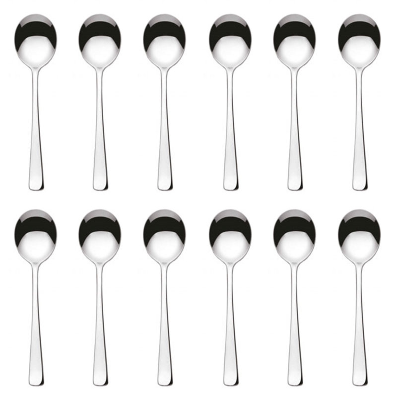Fedora Stainless Steel Soup Spoon