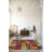 Multi-Colored Interlocking Square Patterned Modern Decorative Rug-1125009047