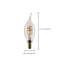 3,5 watts CA11 DEL 2000K candélabre à culot candélabre en verre transparent à filament ambré à intensité variable 120 volts-124928318-124928319