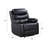 Eilbra Black Synthetic Leather Power Motion Recliner-2050421495
