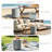 Portable Storage Box, Pool Ice Cooler, Cooler Side Table, Modern Balcony Table