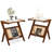 Adale Glass Top End Table Set-151170964