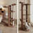 Multi-Functional Solid Wood Cat Tree