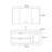 Modern minimalist vanitie bathroom cabinet