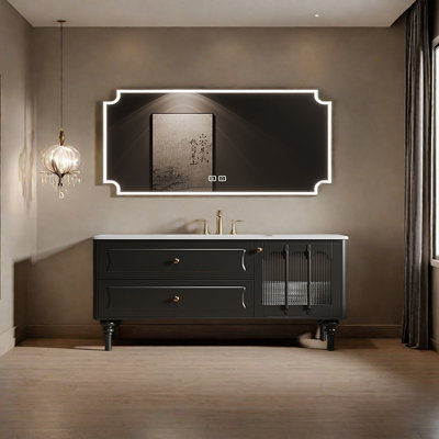 Armoire de salle de bain rétro