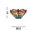 Nappi Mild Steel Flush Mounted Sconce