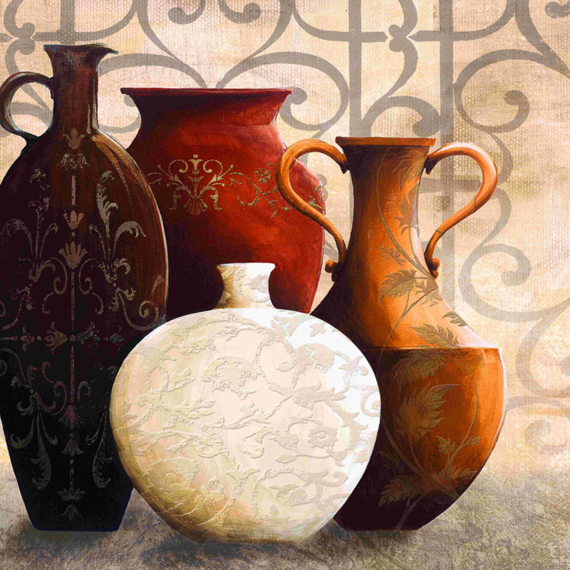 Decorative Vessels 2 - Photographie sur toile tendue, H 12 po x l 12 po