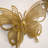 3D Metal Butterflies Wall Decor Set - 3 Piece-878142745