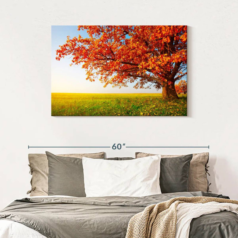 Harnek Autumn Oak Tree, 30" H x 45" W