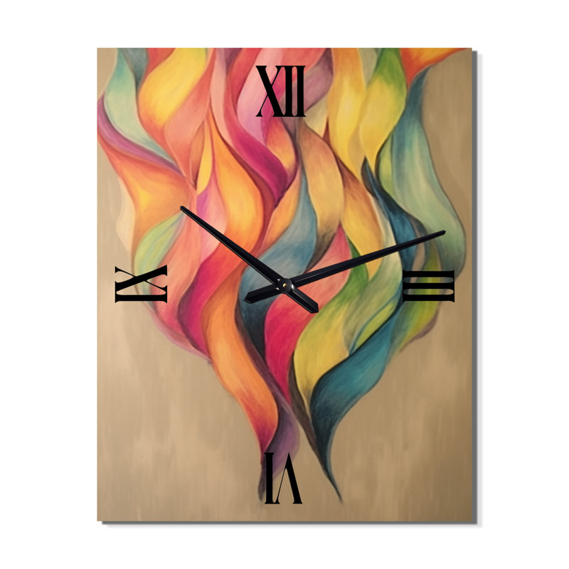 Horloge murale rétro rétro, Moyen