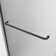 DreamLine Linea 34 in. W x 72 in. H Frameless Shower Screen with Towel Bar