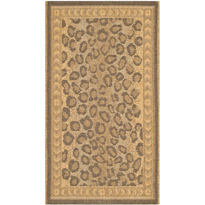 Tapis d'intérieur / extérieur à imprimé animal Colturo Performance