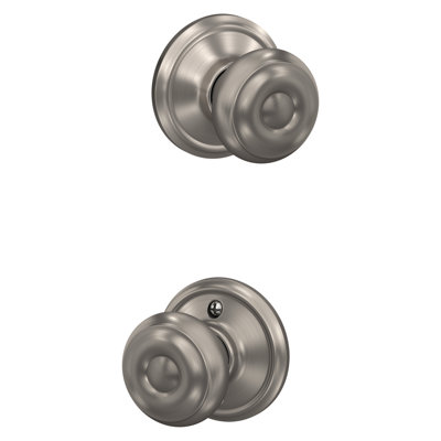 Georgian Passage Knob Hall and Closet Lock