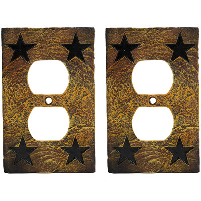 Brodric 1 - Gang Duplex Outlet Jumbo Combination Wall Plate