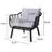 Huron Outdoor PP Club Chair (Set Of 2)