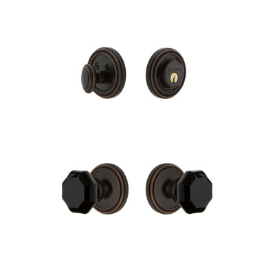 Soleil Knobs with Deadbolt