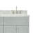 Abell 67'' Double Bathroom Vanity with Carrara Marble Top-93068114