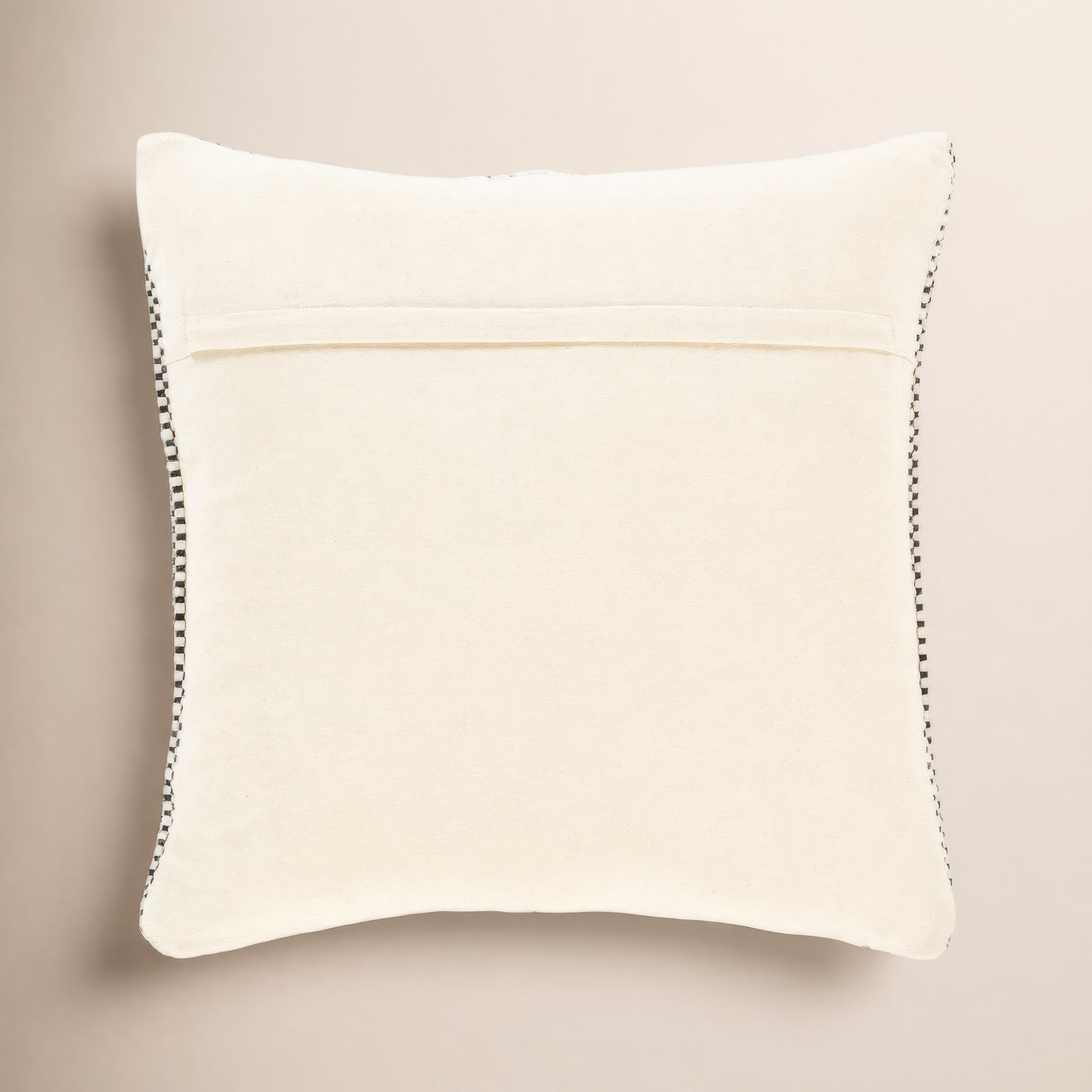 Sefarina Striped Cotton Throw Pillow, 22" H x 22" W, Down