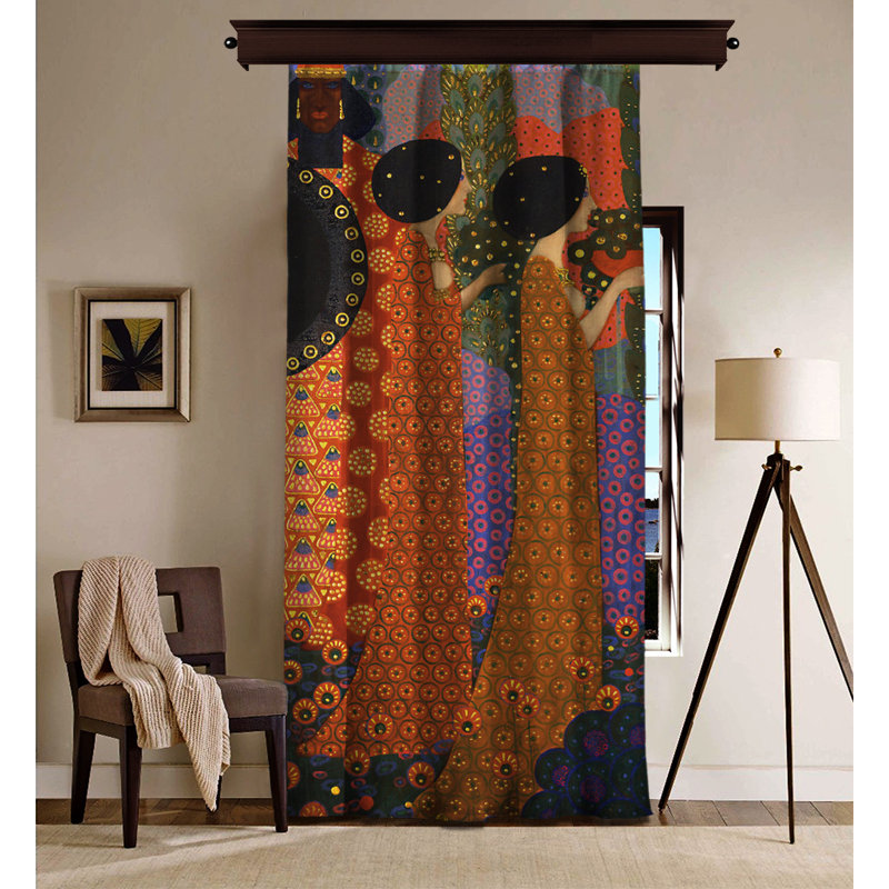 Hendricks Blackout Curtain Single Panel