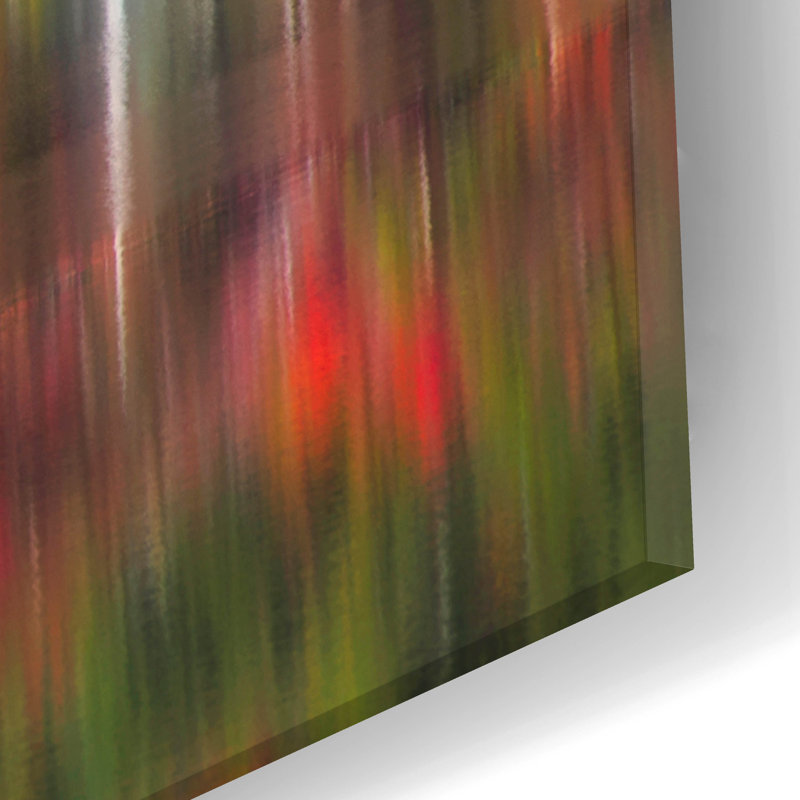  «Autumn Reflections» par Danny Head, art mural en verre acrylique, 24 po x 12 po, H 12 po x l 24 po