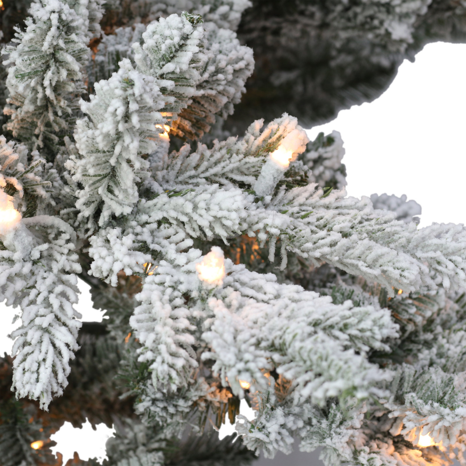 108' Lighted Artificial Fir Christmas Tree
