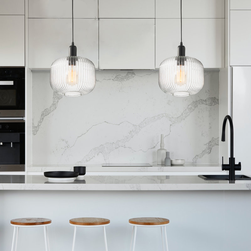 1 - Light Matte Black Single Pendant