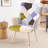 Heidegard Floral Accent Chair Modern High Back Arm Chair, Colorful Patchwork Reading Chairs for Bedroom-1425116821