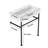Kichae 17'' Ceramic Rectangular Bathroom Sink with Overflow-82280301