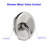 Complete Shower System with Rough in-Valve-60169555
